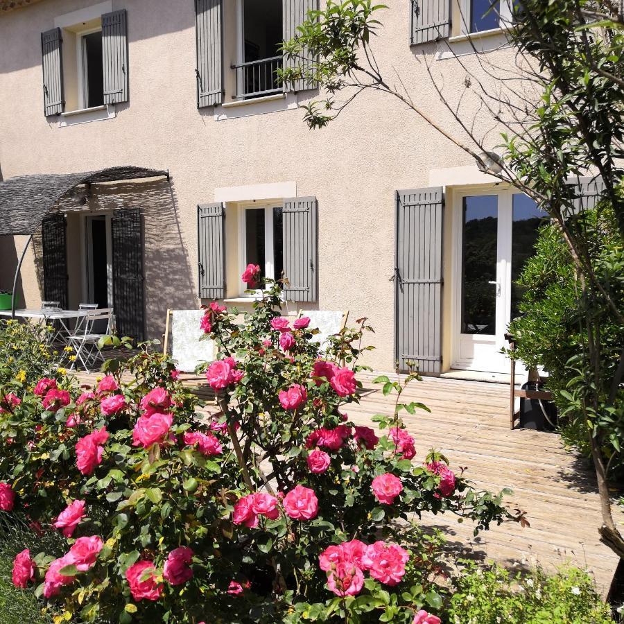 Villa Spacieuse Avec Terrasse Et Vue Mont Ventoux Entrechaux Exterior photo